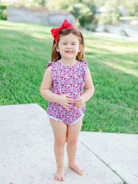 NWT Lila and Hayes Mae Bubble in Freedom Floral